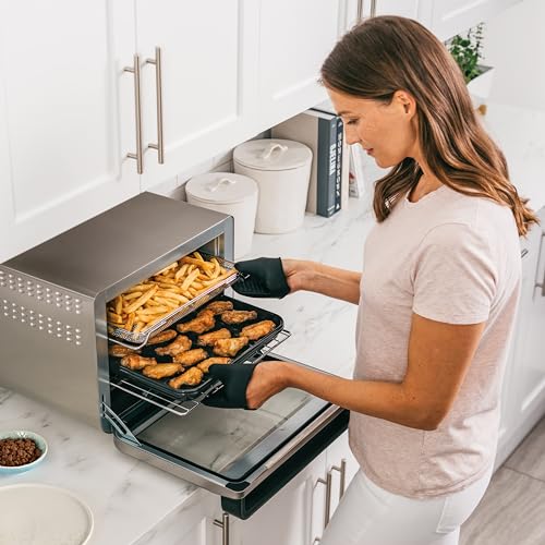 Ninja Foodi 10-i-1 Miniugn – Portabel Multifunktionsugn Silver/Svart