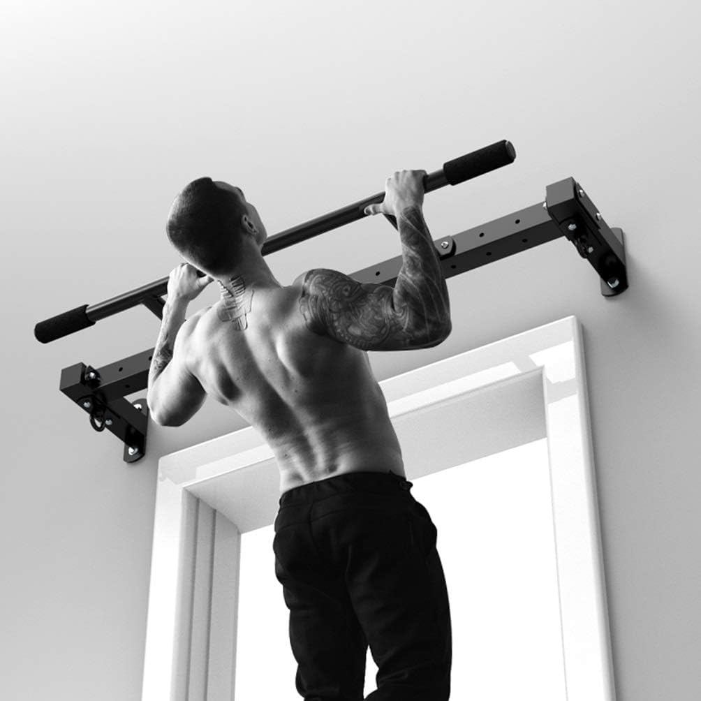 Sprzęt fitness Drążki do podciągania, stalowy trening siłowy, drzwi do domu, korytarz, garaż, fitness(Style 3)