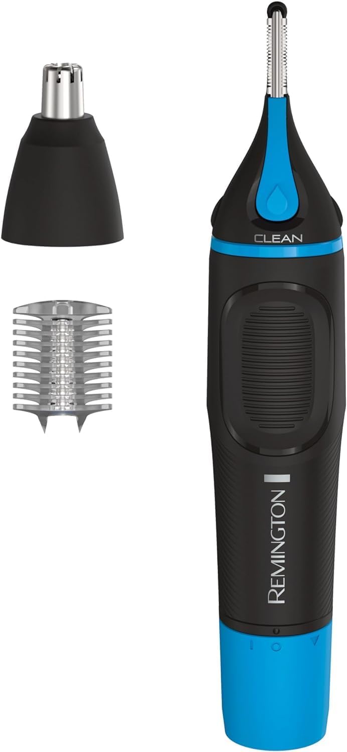 Remington Ne3845A Nose, Ear & Detail Trimmer With Cleanboost Technology, Black