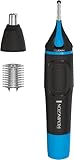 Nose, Ear & Detail Trimmer with CleanBoost Technology, Blue