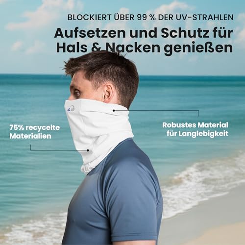 iQ-UV Tube Schlauchschal Sonnenschutz iQ-Company Weiß