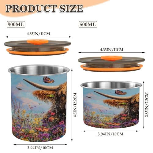 Contenedor Hermético de Acero para Café 17 oz miniatura 3