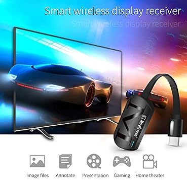 Kingboss Yeni Sürüm MiraScreen G4 Kablosuz HDMI Görüntü Aktarıcı 1080p