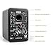 Kanto YU4MB Powered Speakers with Bluetooth and Built-in Phono Preamp | Auto Standby and Startup | Remote Included | 140W Peak Power | Pair | Matte Black