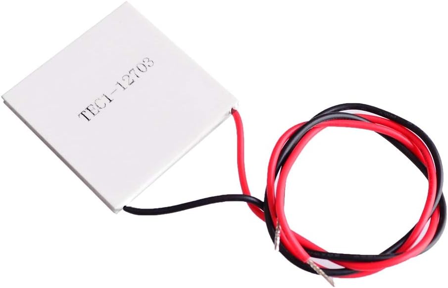TEC1-12703 Thermoelectric Peltier Cooler - 12V 3A 30x30mm Cooling Plate Module