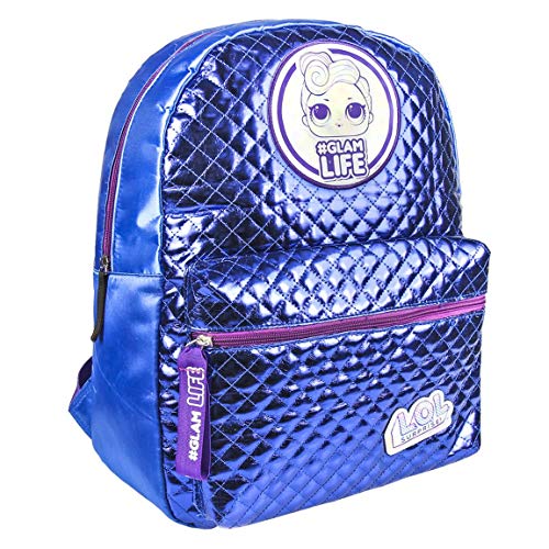 Artesania Cerda Mochila Casual Moda Lol Schulrucksack, 40 cm, Blau (Azul)