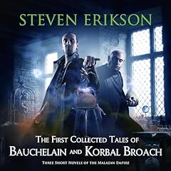 Page de couverture de The First Collected Tales of Bauchelain and Korbal Broach