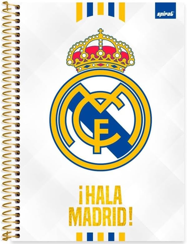 Caderno Real Madrid 80 fls