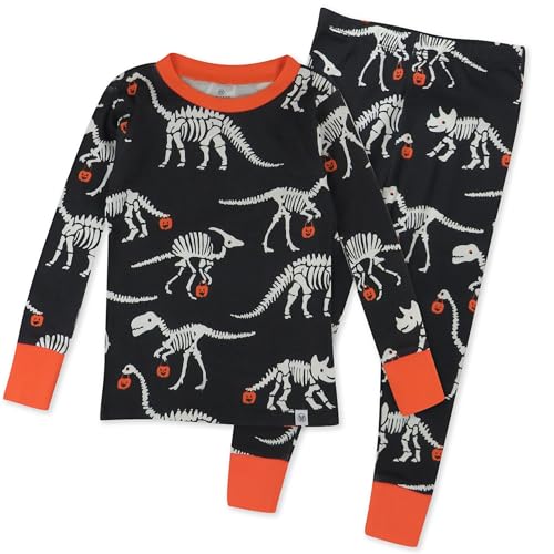 Image of HonestBaby unisex-baby Celebration 2-piece Pajamas Sleepwear Pjs 100% Organic Cotton for Baby, Toddler, Kids