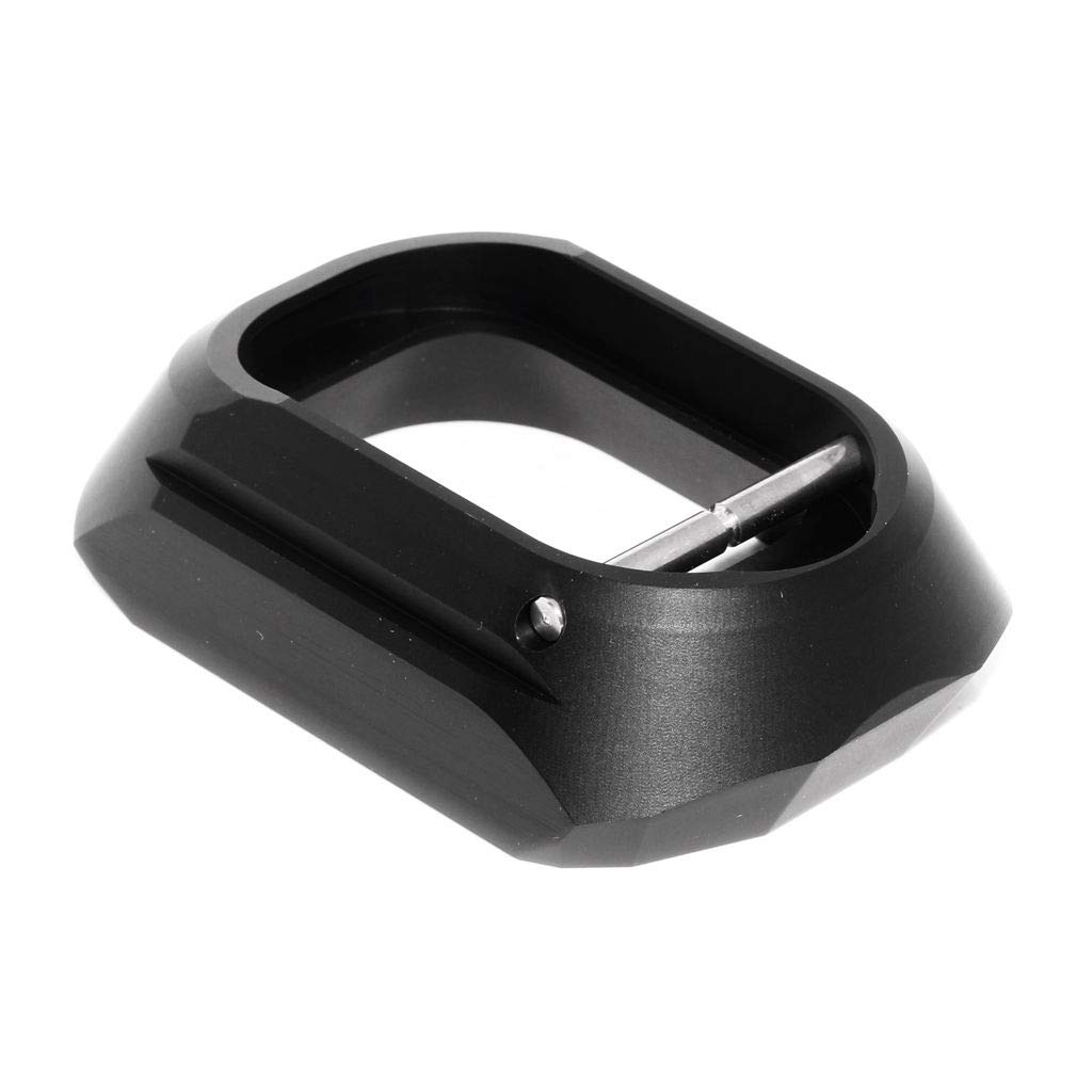 Generic Airsoft Softair Ersatzteile 5KU SHPD Stil Magwell für Tokyo Marui Hi-Capa Serie GBB Pistole Schwarz