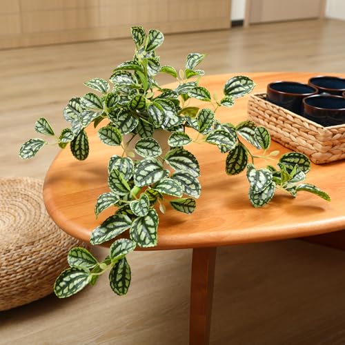 SOGUYI Kunstplant 38 cm kunstplanten kunstplant decoratie modern woonkamer balkon slaapkamer badkamer kamer tafeldecoratie (1 stuks) - Afbeelding 5