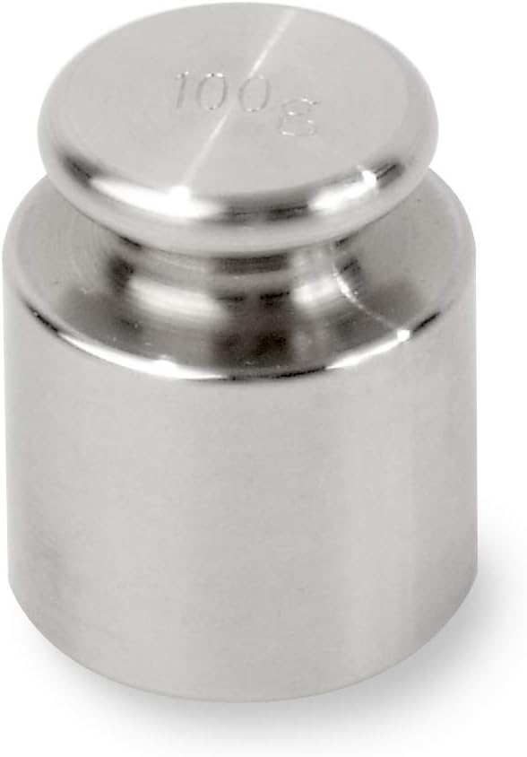 Troemner Class 7 100g Class 7 Economical S/S Cyl Indrical Weight with Statement of Accuracy