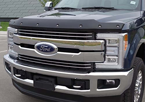 FormFit Smooth Black Tough Guard Hood Protector Bug Shield Deflector Fits 2017 2018