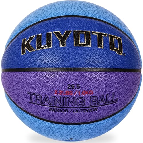 KUYOTQ 2.2lb Size 7 Weighted Basketball for Skill Training