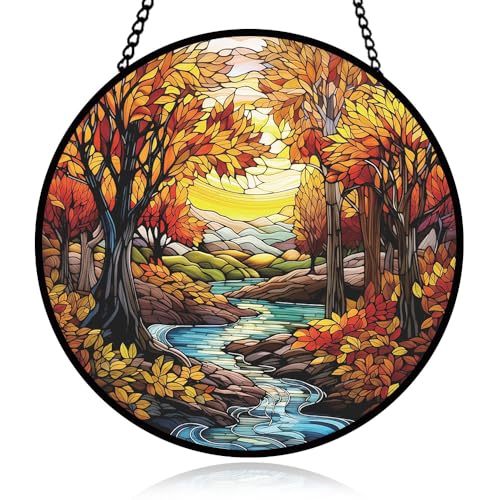 Parrihy Forest Stained Glass Hanging