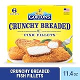 Gorton's, Crunchy Breaded Fish Fillets, 11.4 oz (Frozen)