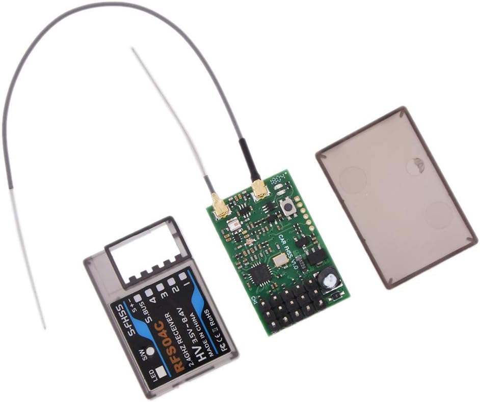 4CH SBUS Dual Antenna RC Receiver Compatible with TM-FH RF S-FHSS (RFS04C)