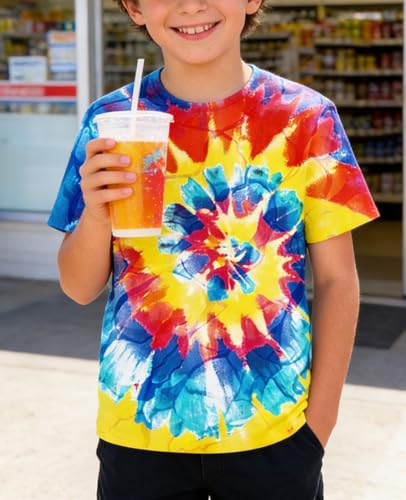Image of LAIDIPAS Boys Girls 3D Graphic T-Shirt Short Sleeve Tops Tees 6-16 Years