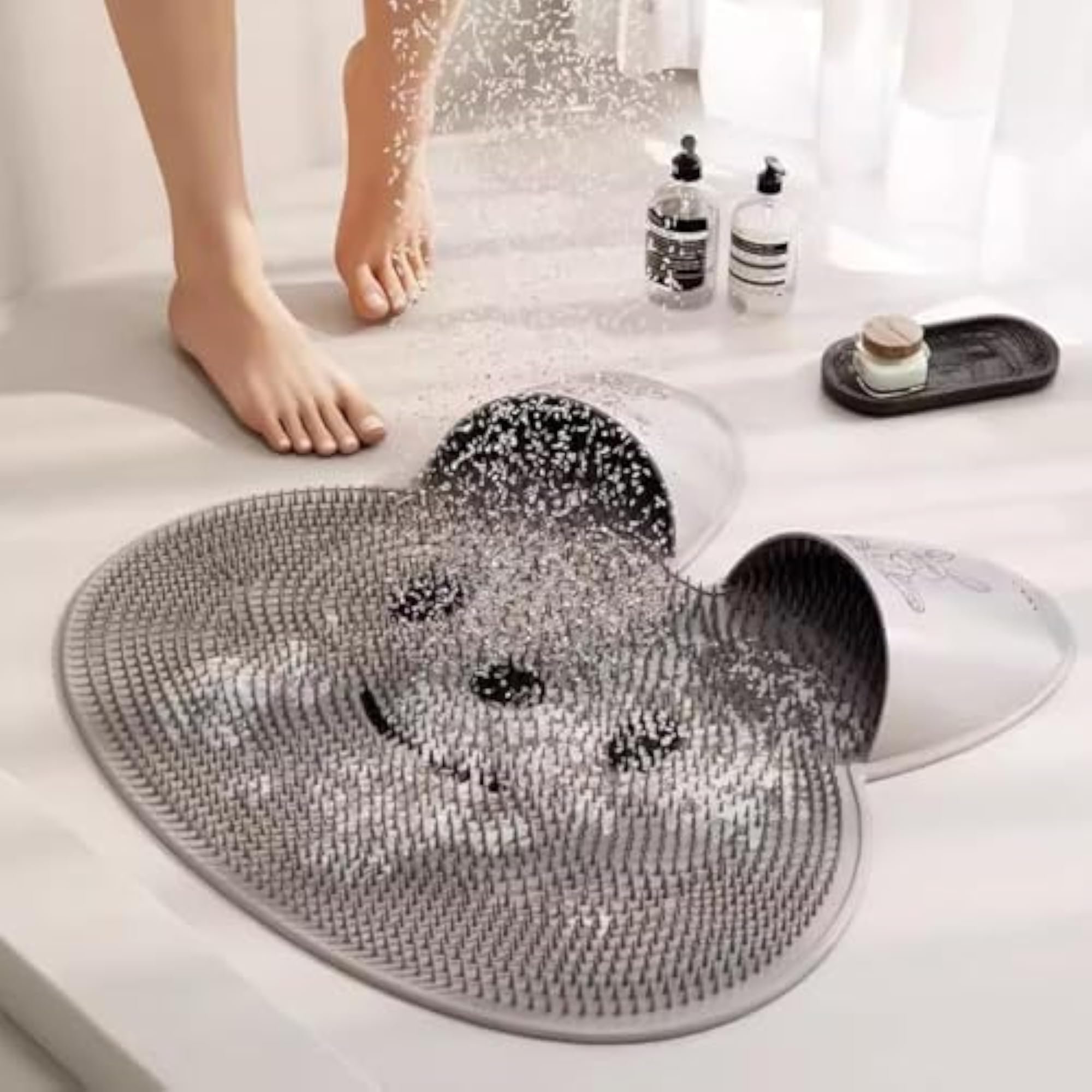 Rabbit Shape Silicone Foot Cleaning Mat