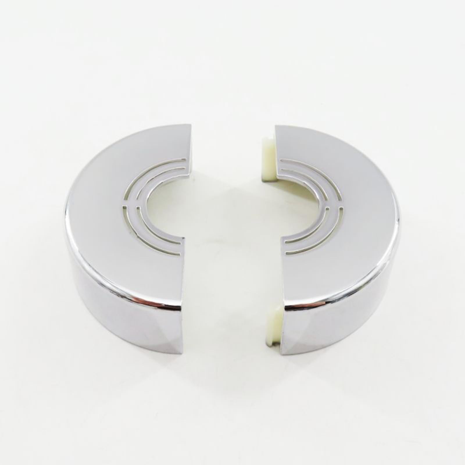 4 rozety do rur grzewczych, rozeta maskująca, armatura prysznicowa, 3 rozmiary w 1 pokrywie rury, 20 mm/25 mm/33 mm, do rur wodnych, akcesoriów prysznicowych, przewodów gazowych, dekoracji kranu itp