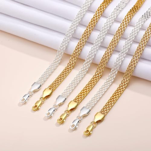 Goldegg Silver Bracelets for Women, 925 Sterling Silver Bracelets for Women - image 7