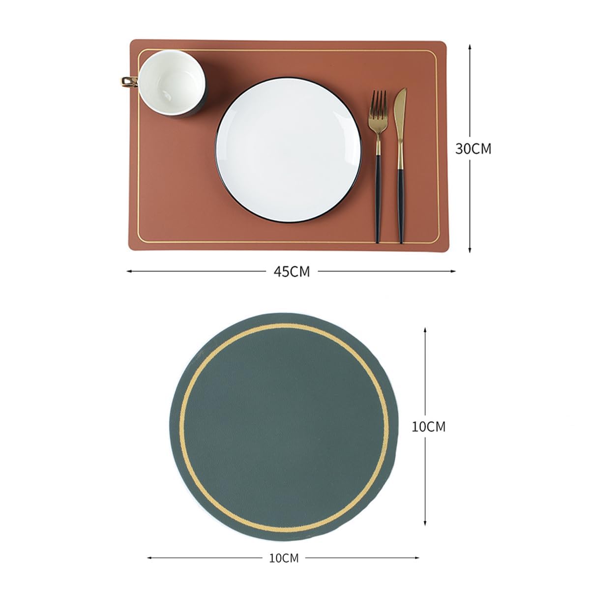 Soulnioi Placemats and Coasters Set of 6 - Image 3