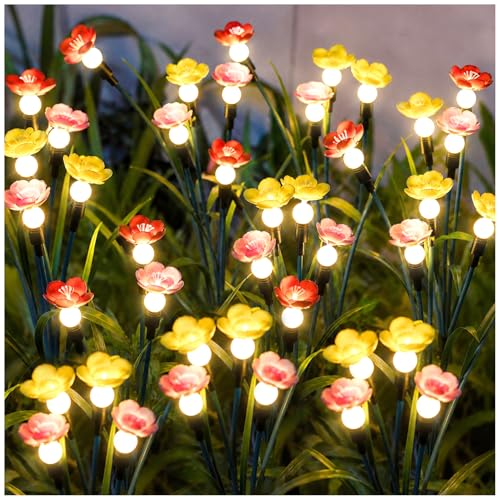 Lampes solaires de jardin pour une décoration de cour et patio féerique