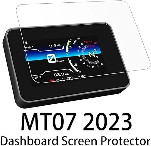 Miniatura 2 de MUTYNE Speedometer Screen Film 2023 MT-07 Motorcycle Dashboard Screen Protector For Yam&aha MT 07 MT07 2023 Screen Protector Scratch Protection Film