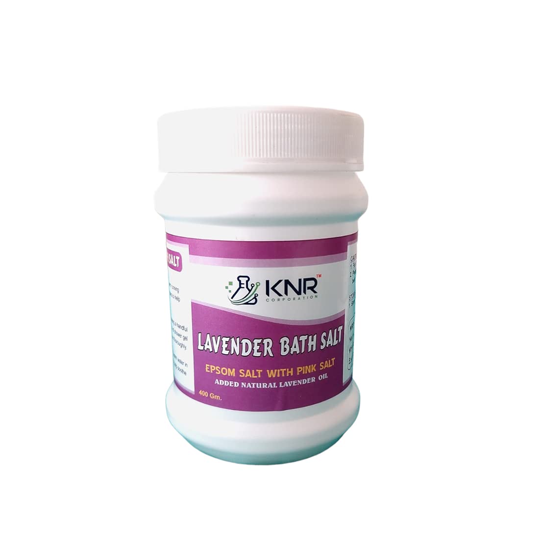KNR Lavender Epsom Bath Salt, For Relaxing, Calming,Muscle Relief, Relieves Aches & Pain - 400 Gm-image-48