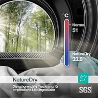 Gorenje D5G69CP Trockner/Kondensation mit Wärmepumpe /9kg /15 Programme/ConnectLife/Made in EU/FastDry Pro/TwinAir/Feuchtesensor/NatureDry/Anti-Allergie/Trockner Synchronisation/EEK: D – Ansicht 7