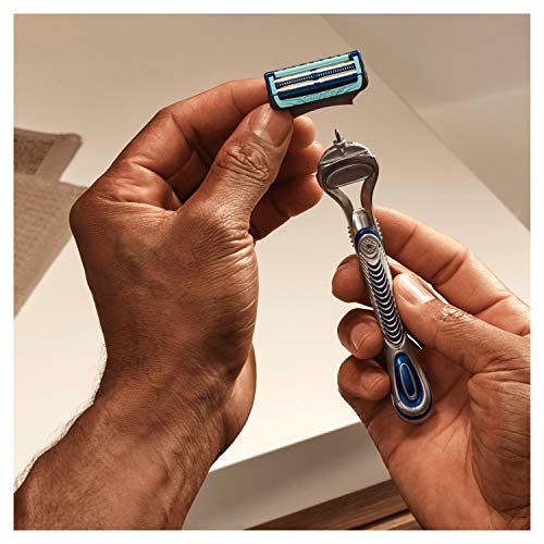 Gillette Skinguard Rasierklingen für Herren, Aloe Vera, für empfindliche Haut, 6 Stück – Ansicht 4
