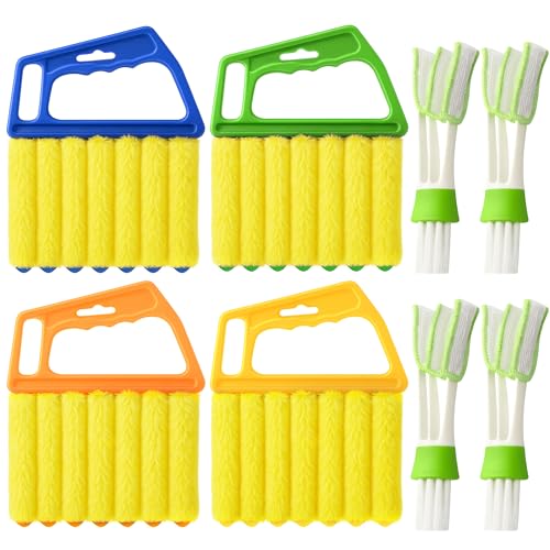 Blind Cleaner Duster Tool - 4 Pcs 7 Fingers...