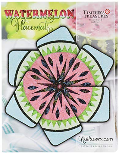 Quiltworx Judy Niemeyer Watermelon Placemats Pattern #TOP4