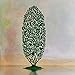 Willow Tree, Tree Silhouette, Pierced-Metal Hand-Painted Backdrop