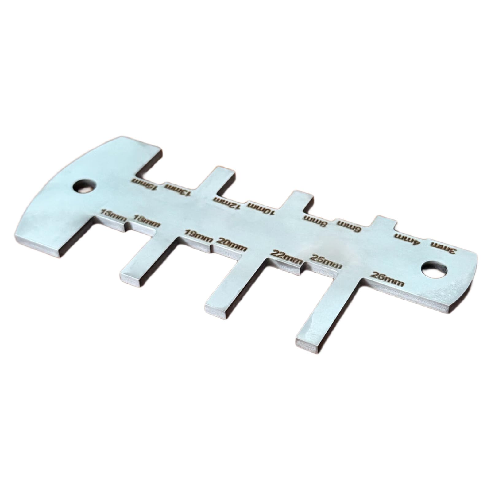 Apglsxy Multicolor Stainless Steel Height Gauge For Woodworking Router Depth Gauge 3-26Mm Precisions Measuring Tool With Smooth Surfaces Woodworking Measuring Tool Stainless Steel