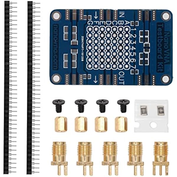 Analizator Sieci VNA Zestaw testowy VNA Analiza sieci wektorowej Test Demo Board Vector Analiza sieci TEST TEST COBLE DEMO FORE DEMO WECTOR Analizator sieciowy