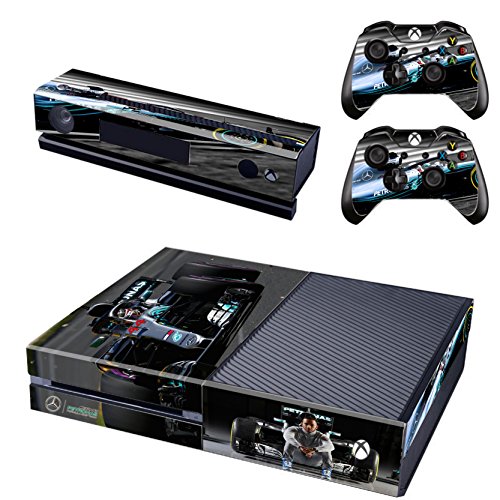 Formula 1 F1 Lewis Hamilton Xbox One Vinyl Skin Sticker Autocollant pour Console & 2 Xbox Manette Nouveau