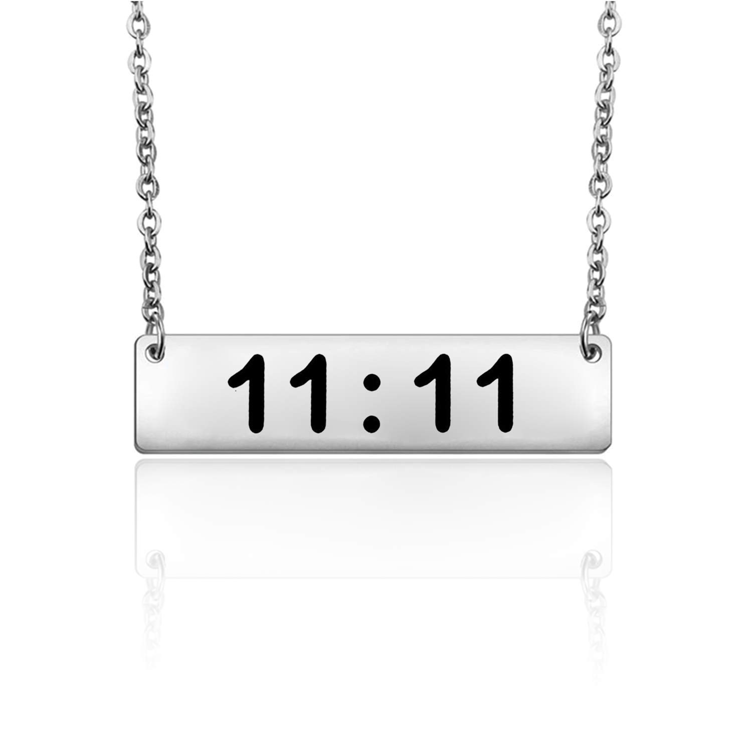 BNQL Make a Wish 11:11 Necklace Spiritual Jewelry Wishing Necklace Bracelet Gift for Women