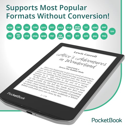 Pocketbook PB629-M-WW Verse E-Readers | Eye-Friendly 6'' E-Ink Carta™ Hd Touchscreen thumb #4
