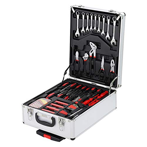 Set de herramientas combinado con 799 piezas en maletín aluminio miniatura 1