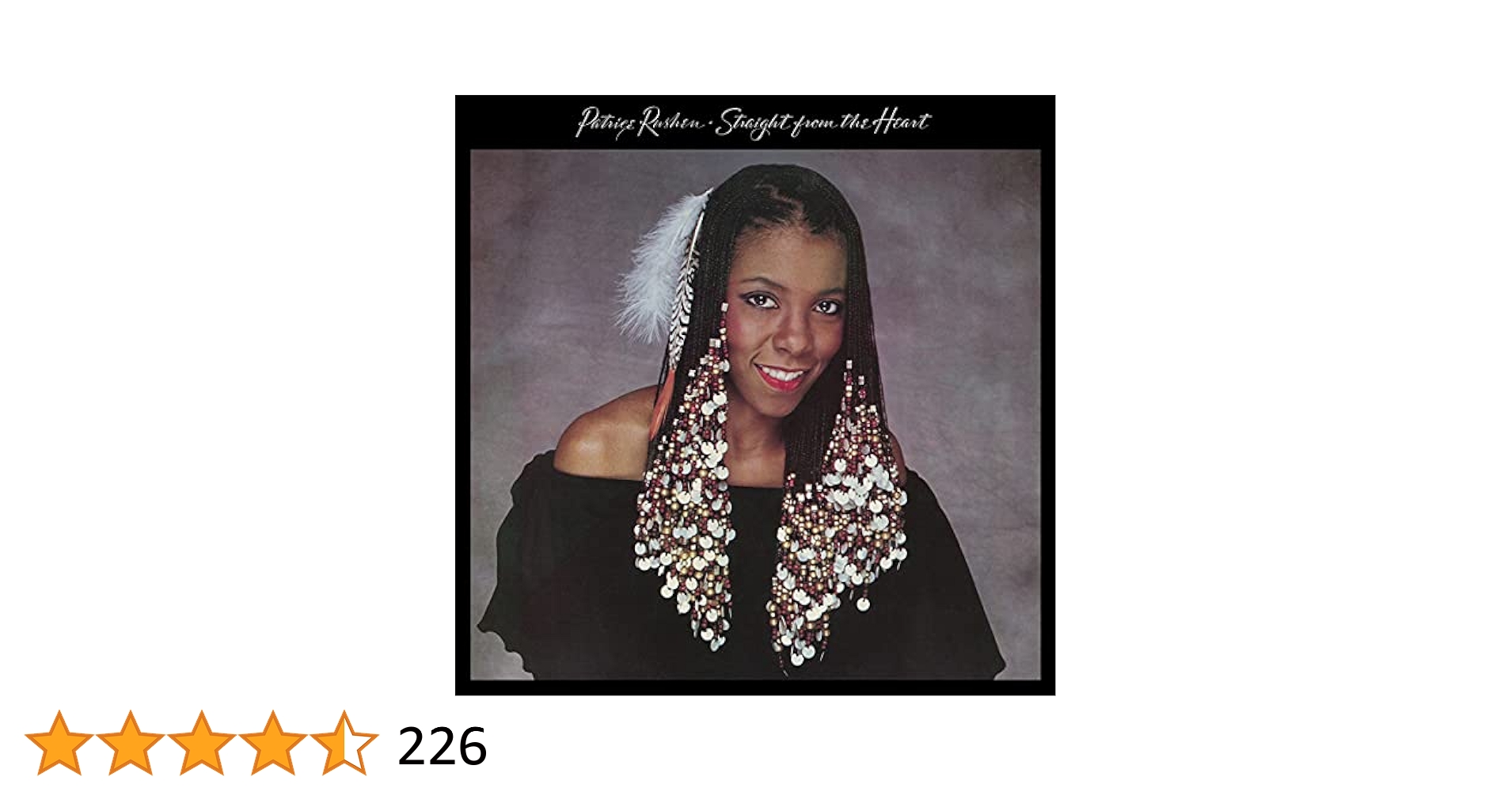 STRAIGHT FROM THE HEARTパトリース・ラッシェンLPレコード パトリース・ラッシェン PATRICE RUSHEN / ハート泥棒 STRAIGHT