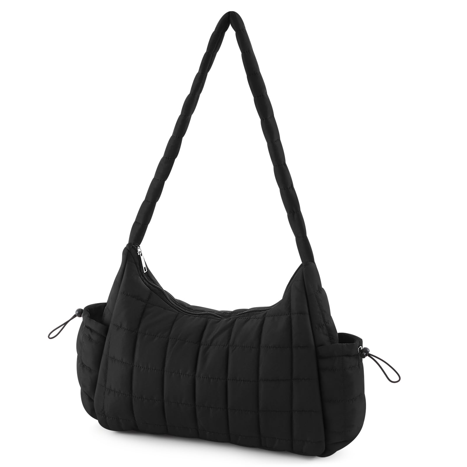 Locmeo Quilted Mini Gym Bag for Women Girls Small Gym Duffle Bag with Wet Compartment Quilted Quilted Carry on Weekender Bags with 2 Pocket for Women