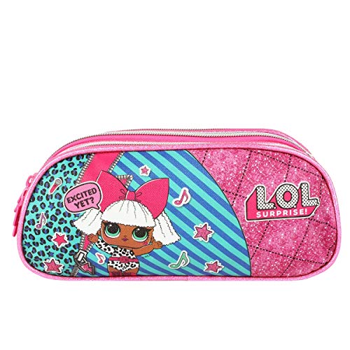 Estojo Tecido LOL GD 3ZIPERES Sortidos