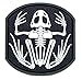 Frog Skeleton Morale Patch (Black (SWAT))