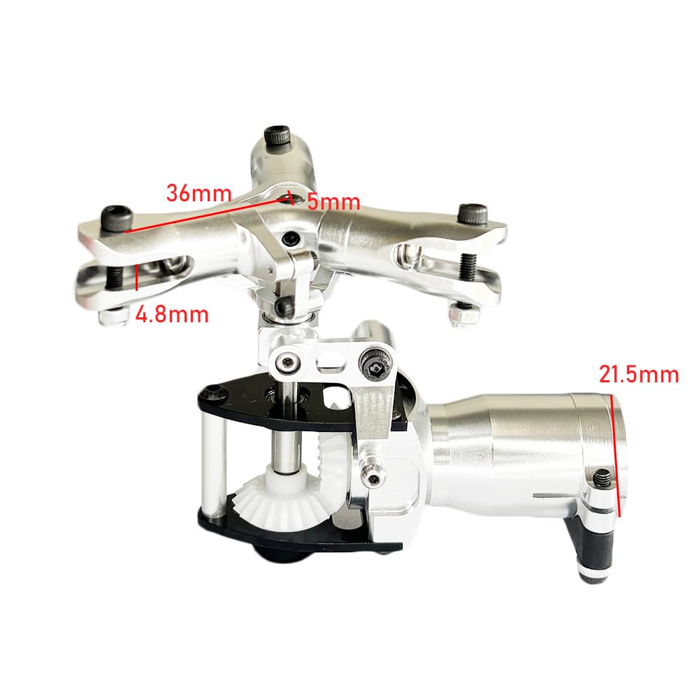 Amazon.com: STASRC 3 Blades Metal Torque Tube Tail Rotor Assembly