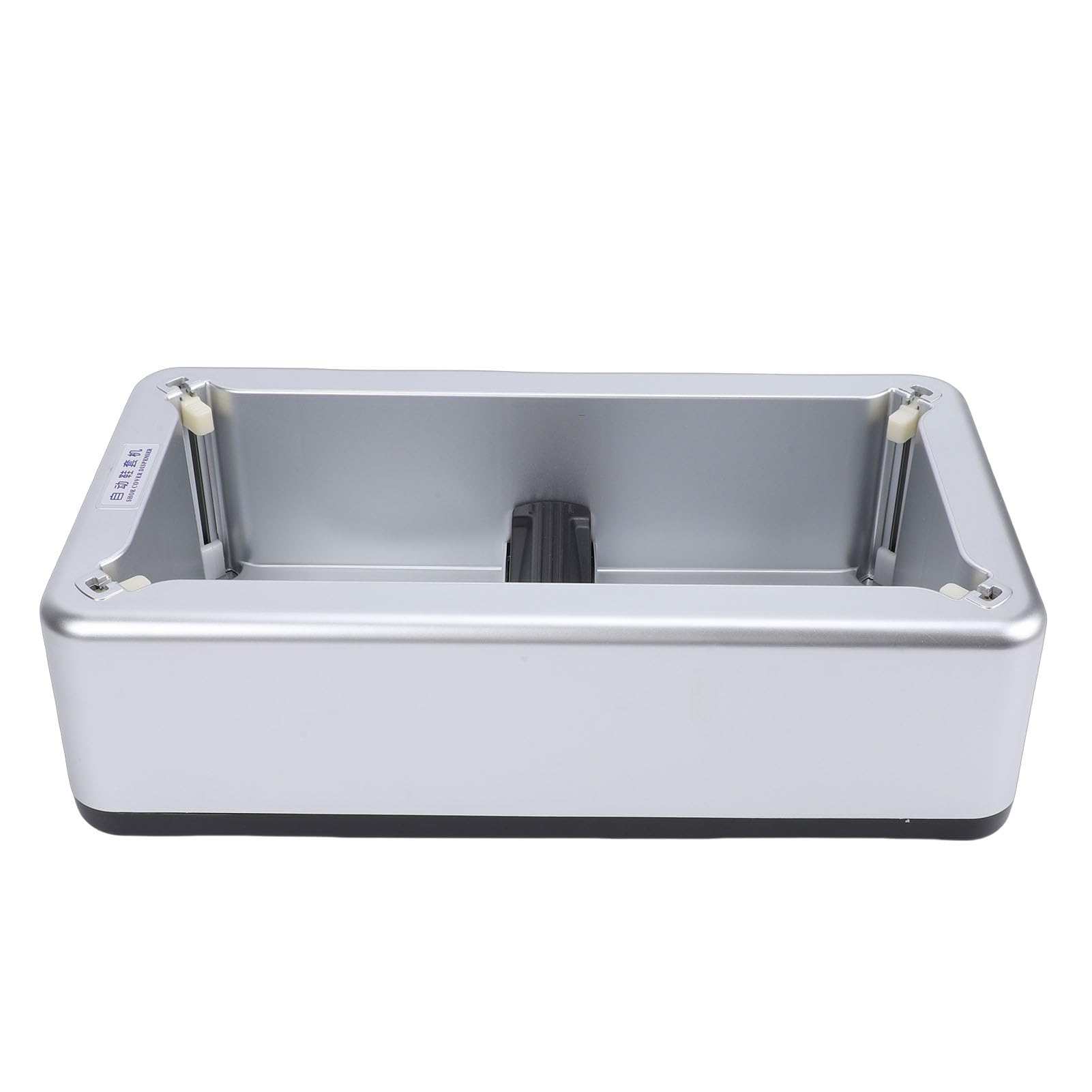 Fockety Dispenser Automatico per Copriscarpe, Macchina per Copriscarpe Antiscivolo con Funzionamento con un, Dispenser per Usa e Getta con Struttura in Lega di Alluminio per Ufficio, Supermercato,
