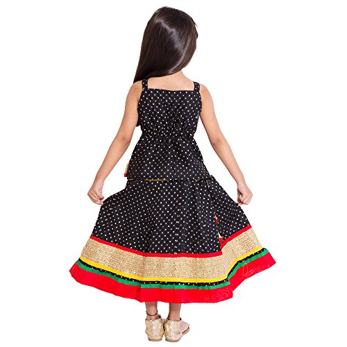 Image of DIAMO Ethnic Wear Traditional Style Lehenga Choli for Baby Girls