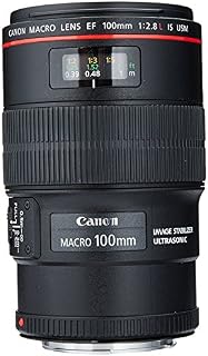 Canon EF 100mm f/2.8L IS USM Macro Lens for Canon Digital SLR Cameras, Lens Only