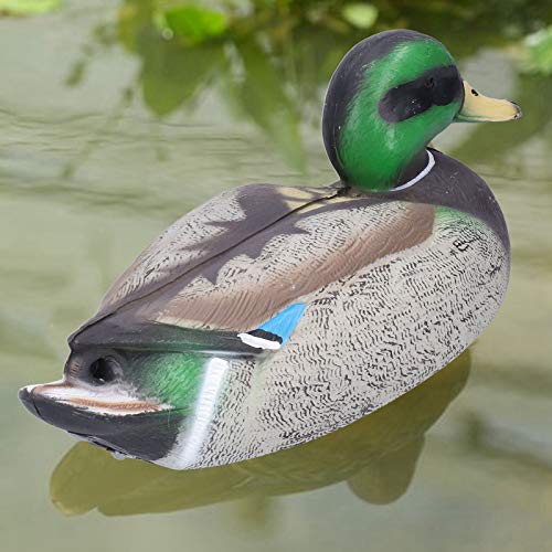 Estátua de pato animal no jardim, bela à prova d'água e realista estátua de pato Detalhes finos par