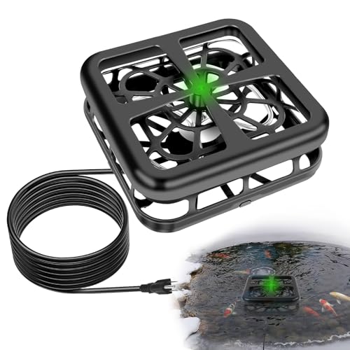 SprintGy 1000W Pond Heater, Floating & Submersible Pond De-Icer for